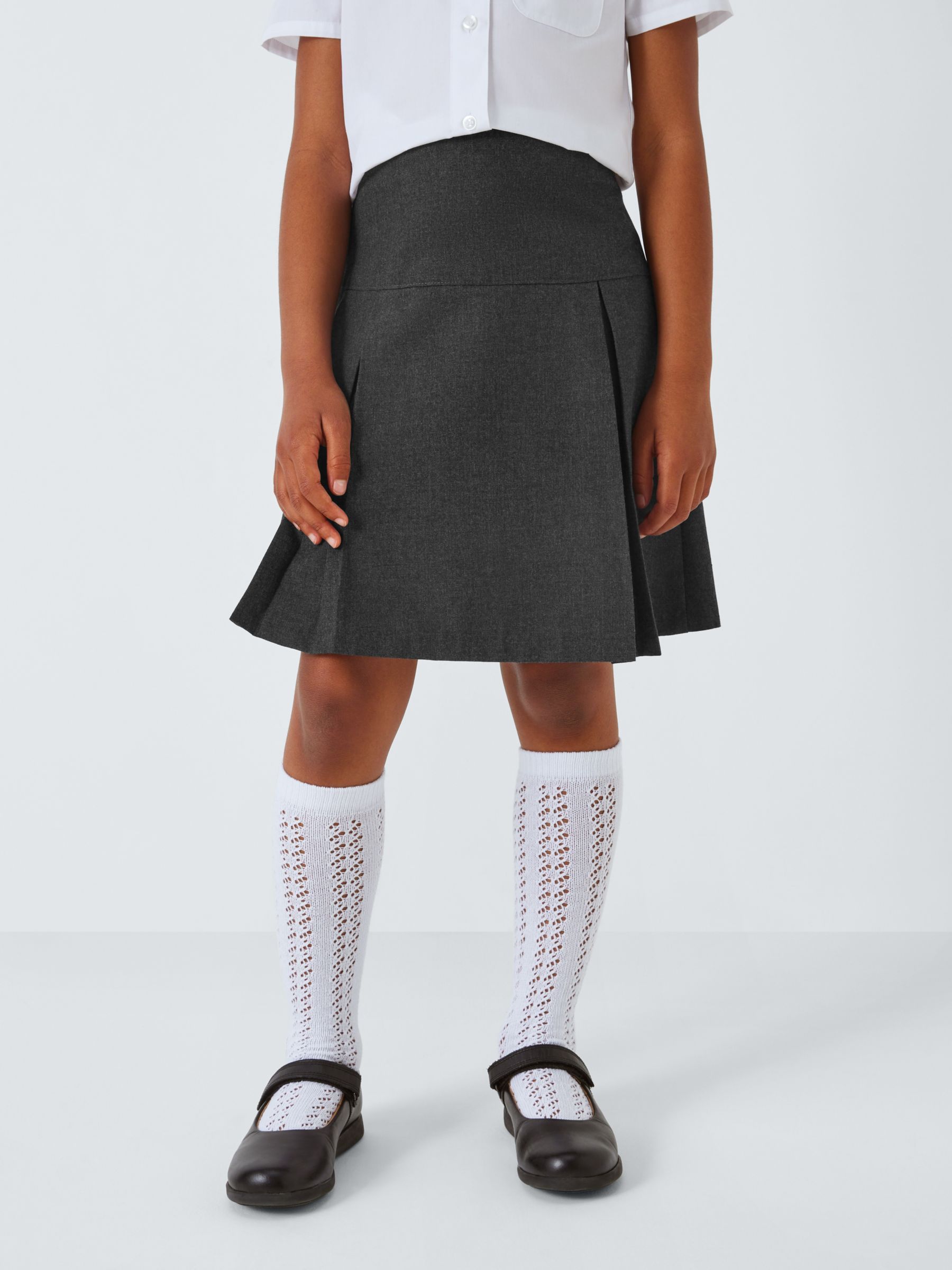 Kids School Uniform - Skirt - Grey