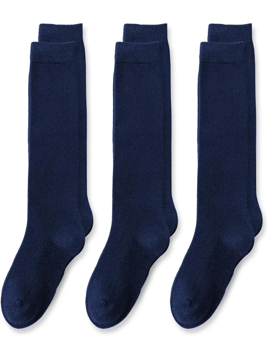 Kids School Uniform - Socks - Black - 3 Pack