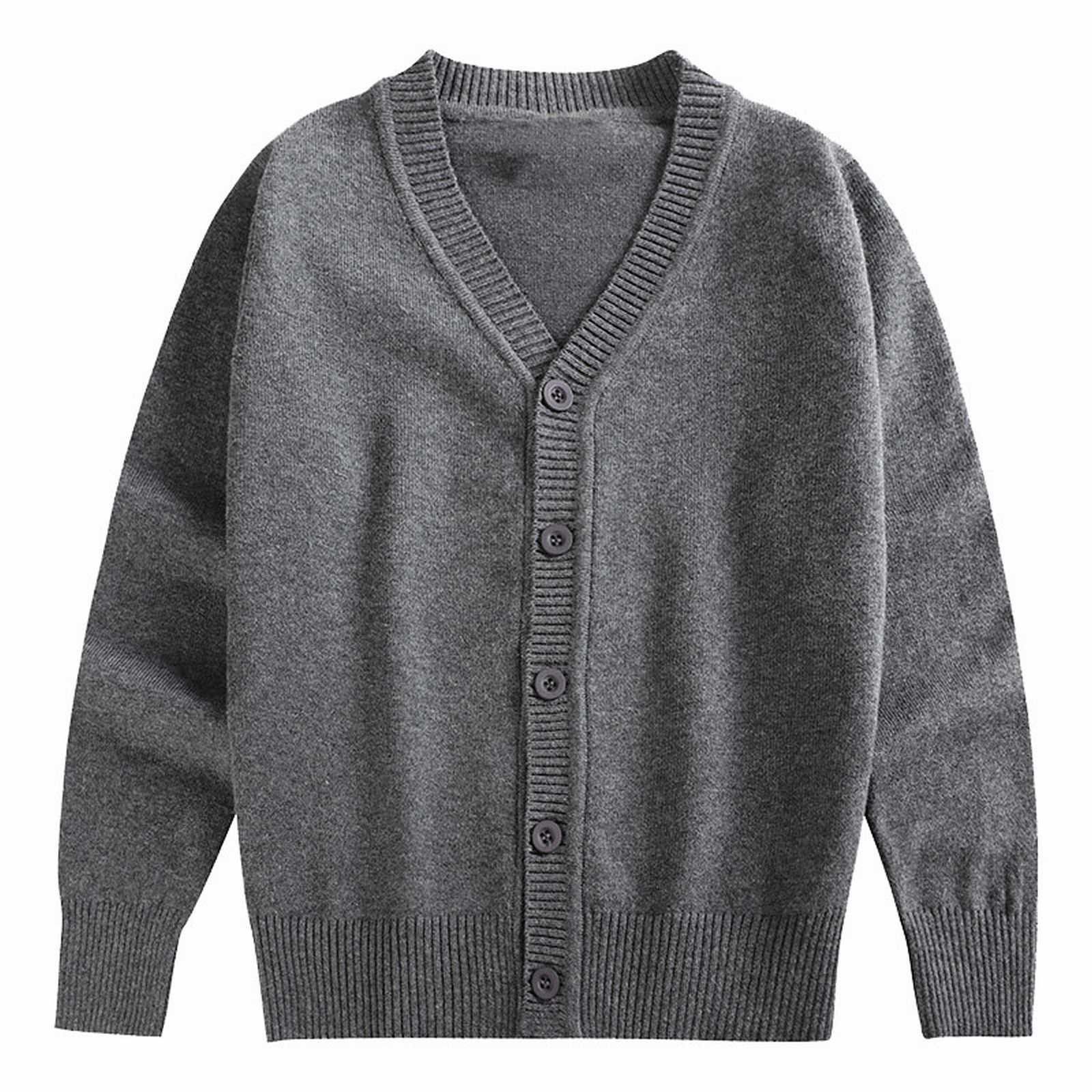 Kids School Uniform - Sweater - Grey
