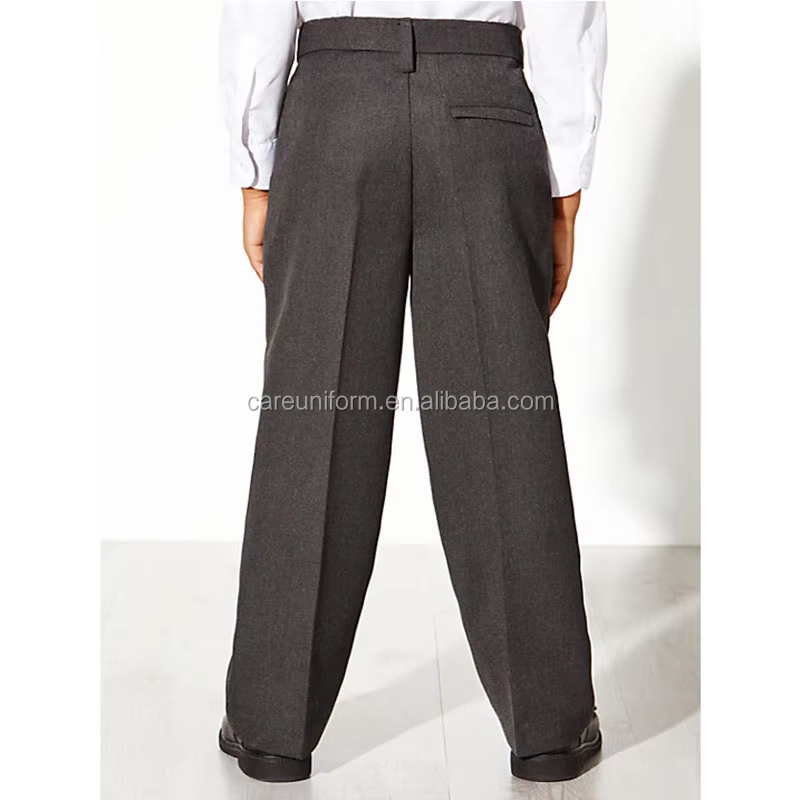 Kids School Uniform - Trousers - Grey