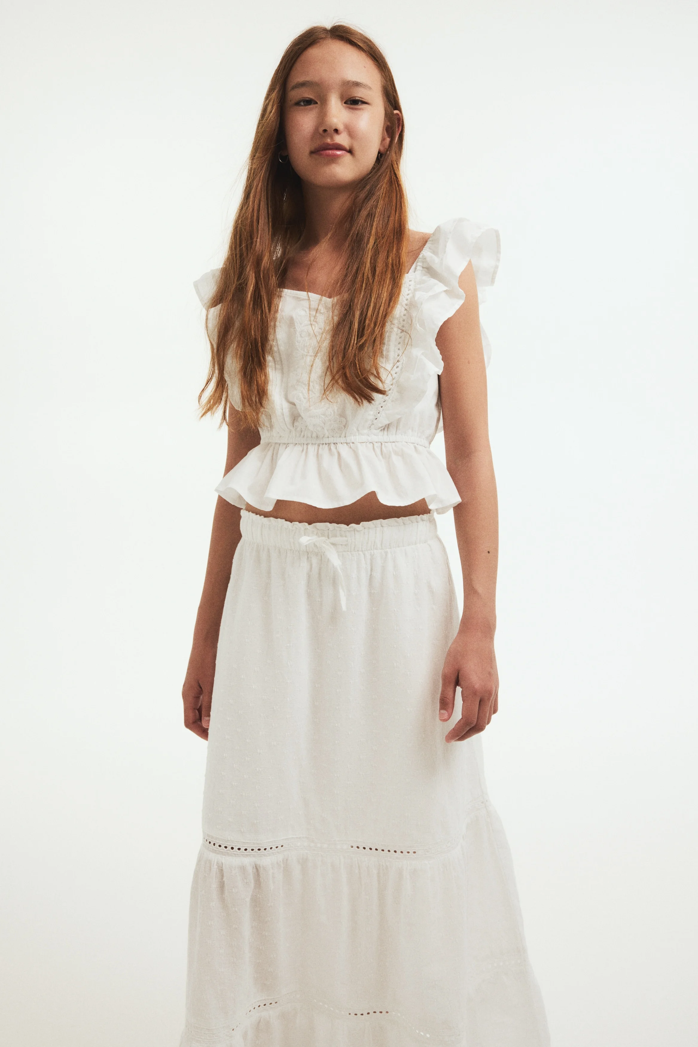 Kids Skirt - 6-7 Years - Cotton
