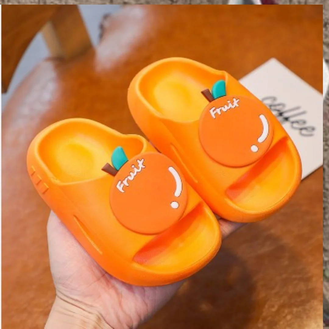 Kids Slippers - Orange
