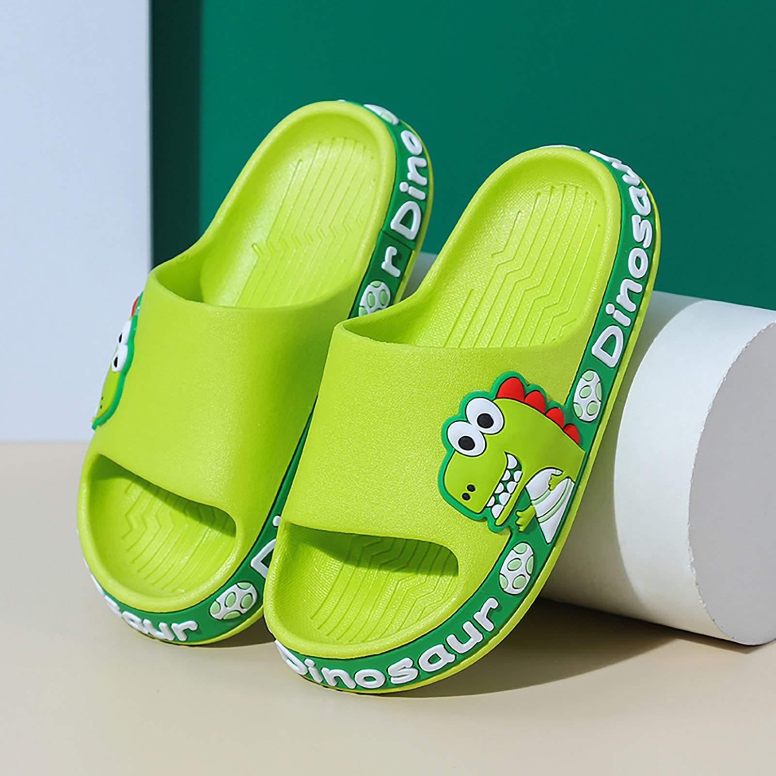 Kids Slippers - Size 28 - Green