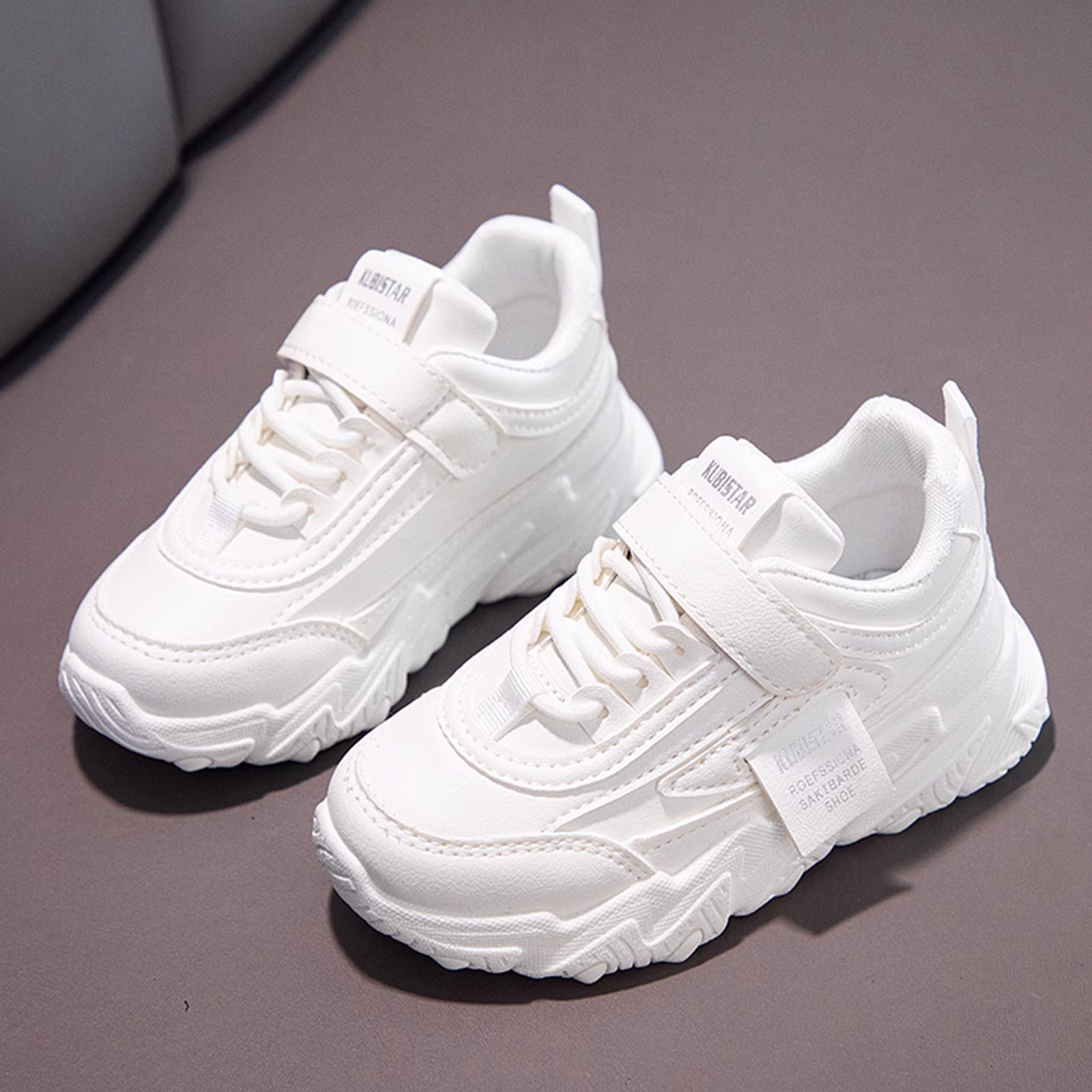 Kids Sneakers - Size 34 - White