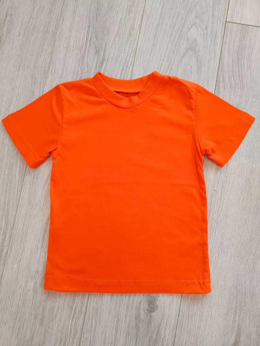 Kids T-Shirt - 4-5 Years - Orange
