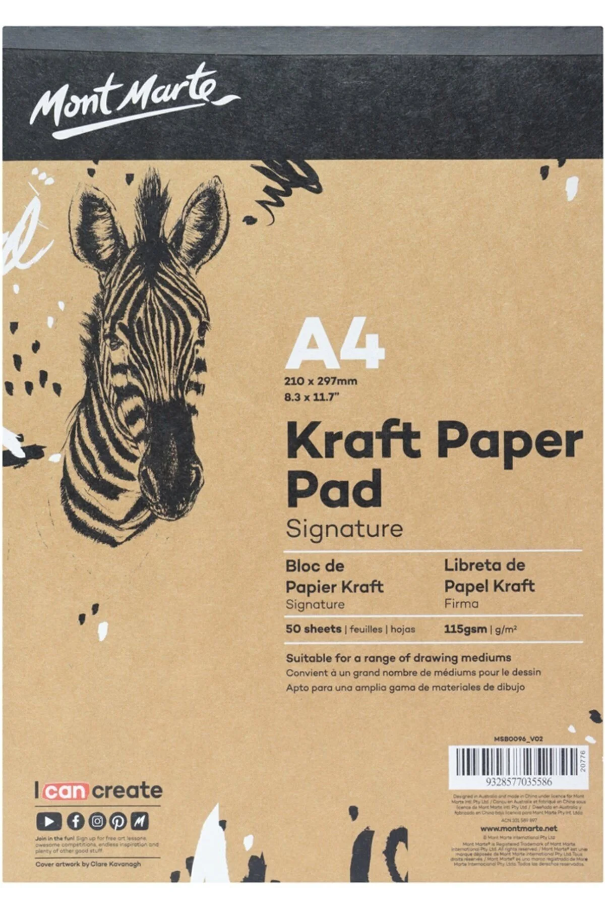 Kraft Paper Pad - A5 - 50 Sheets