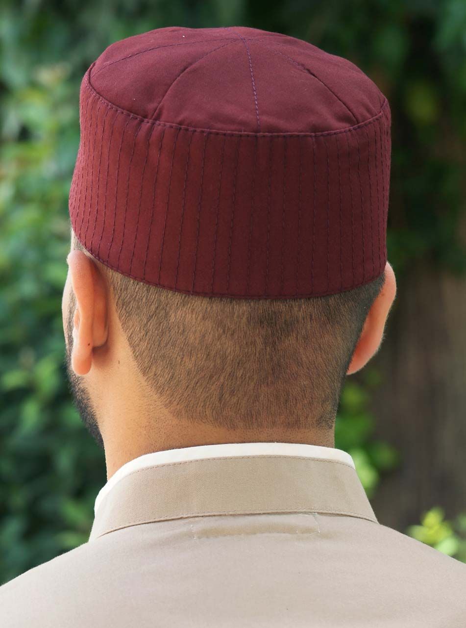 Kufi - Maroon