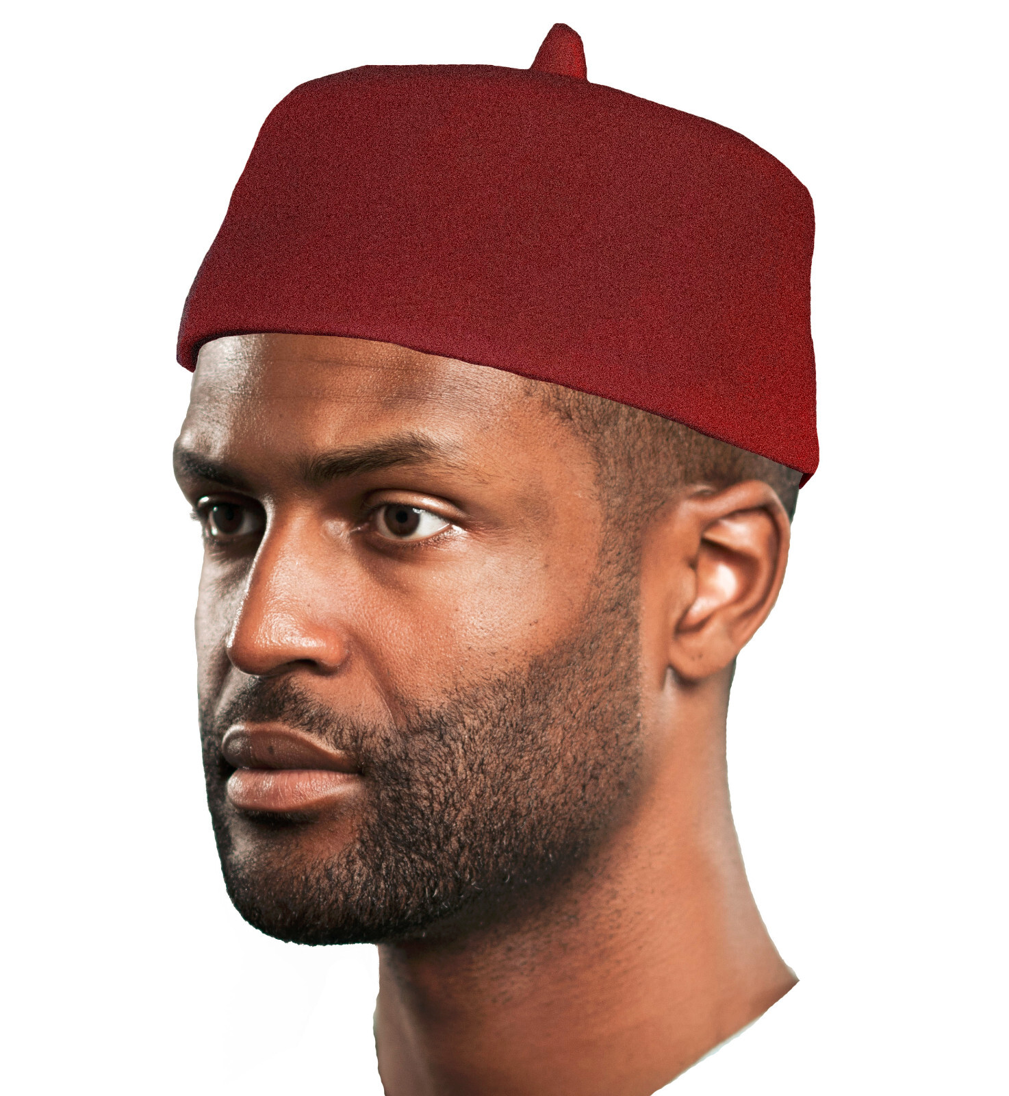 Kufi - Maroon