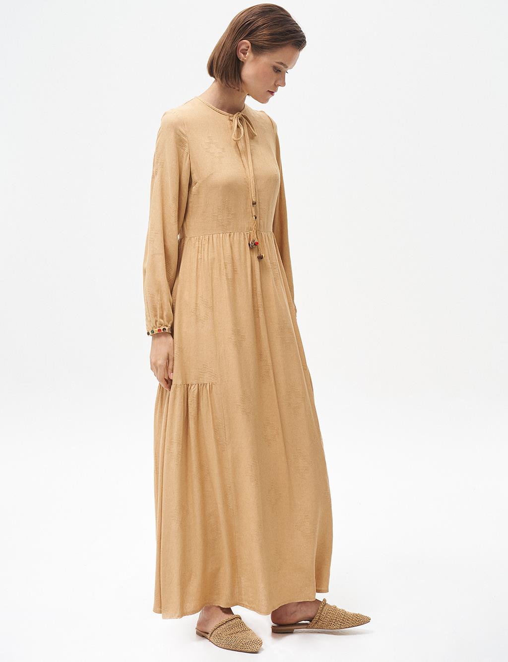Kufi Dress - Beige