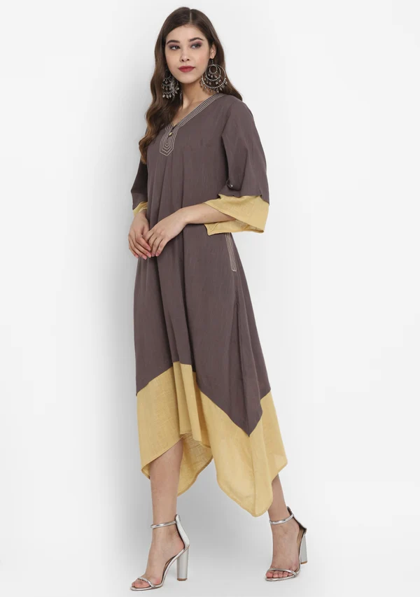 Kufi Dress - Grey