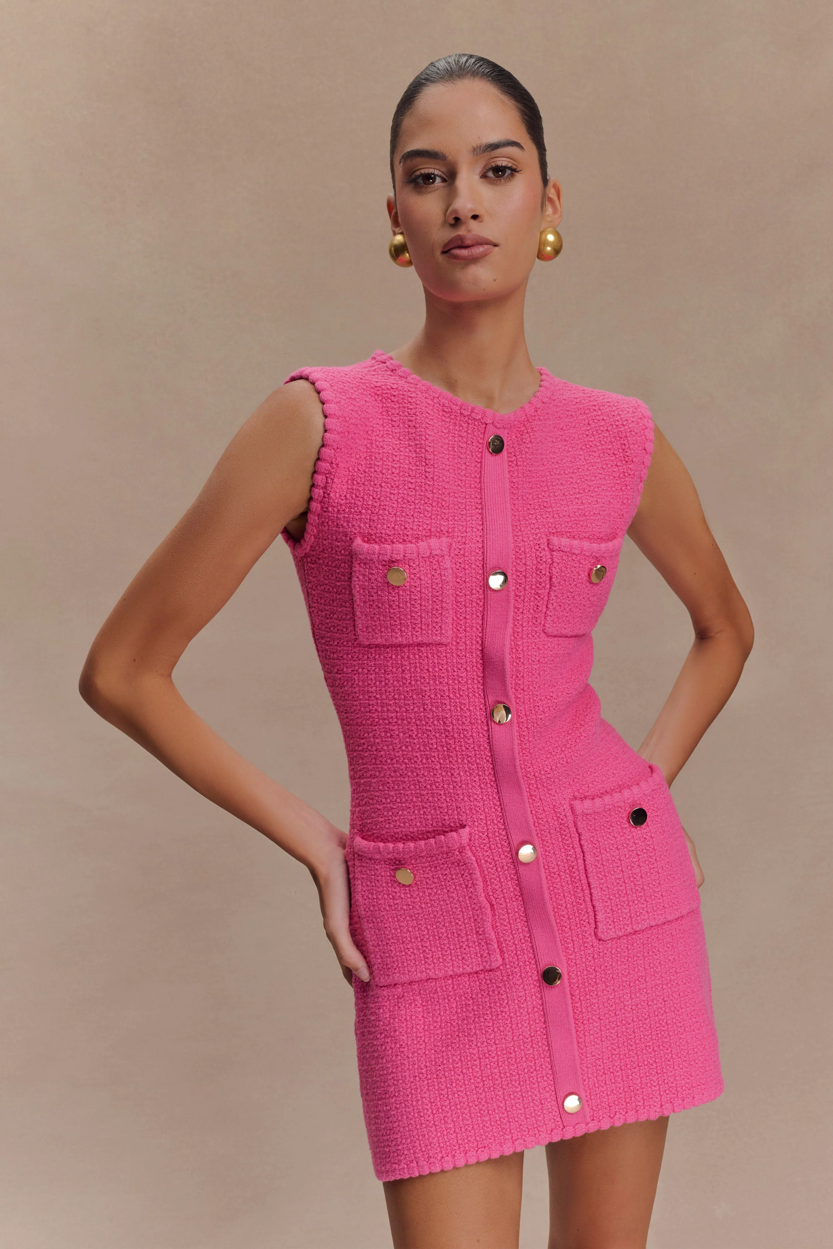 Kufi Dress - Pink