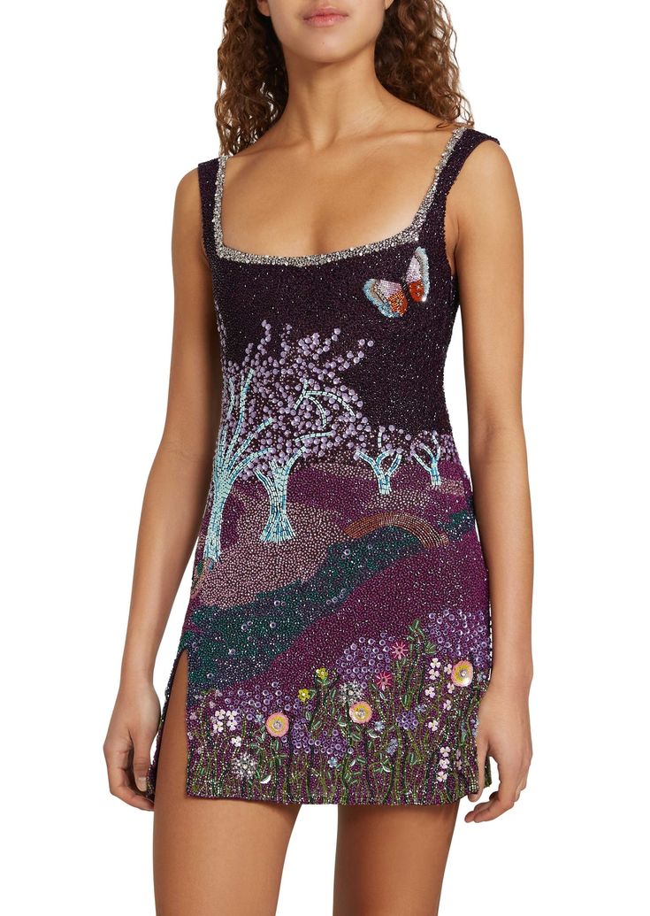 Kufi Dress - Purple