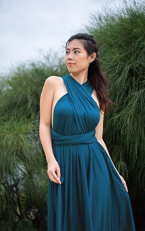 Kufi Dress - Teal
