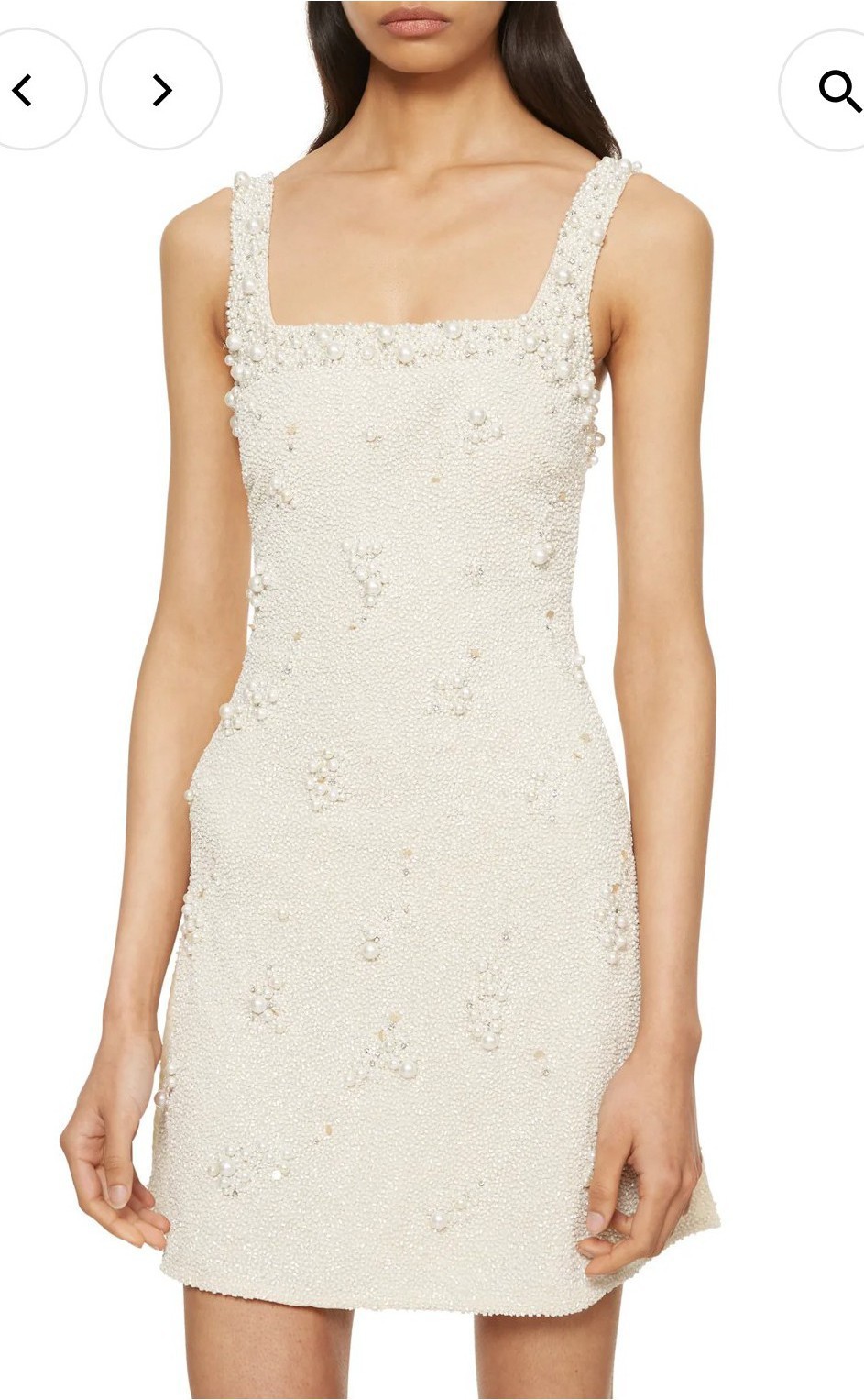 Kufi Dress - White