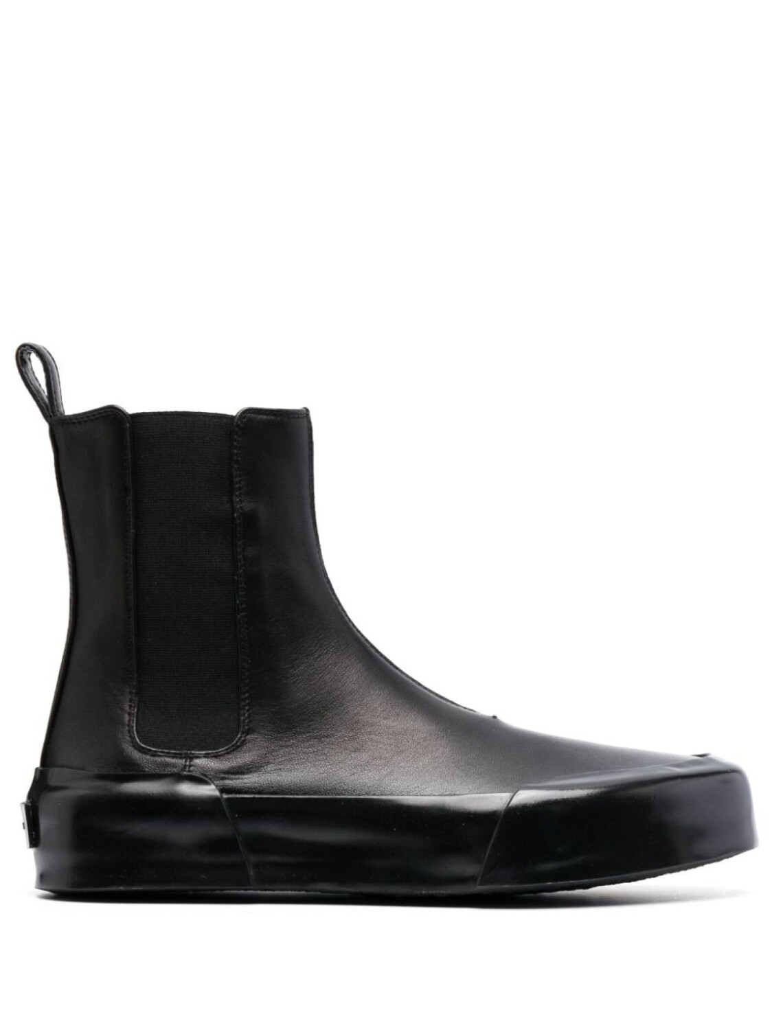 Leather Black Ankle Boots