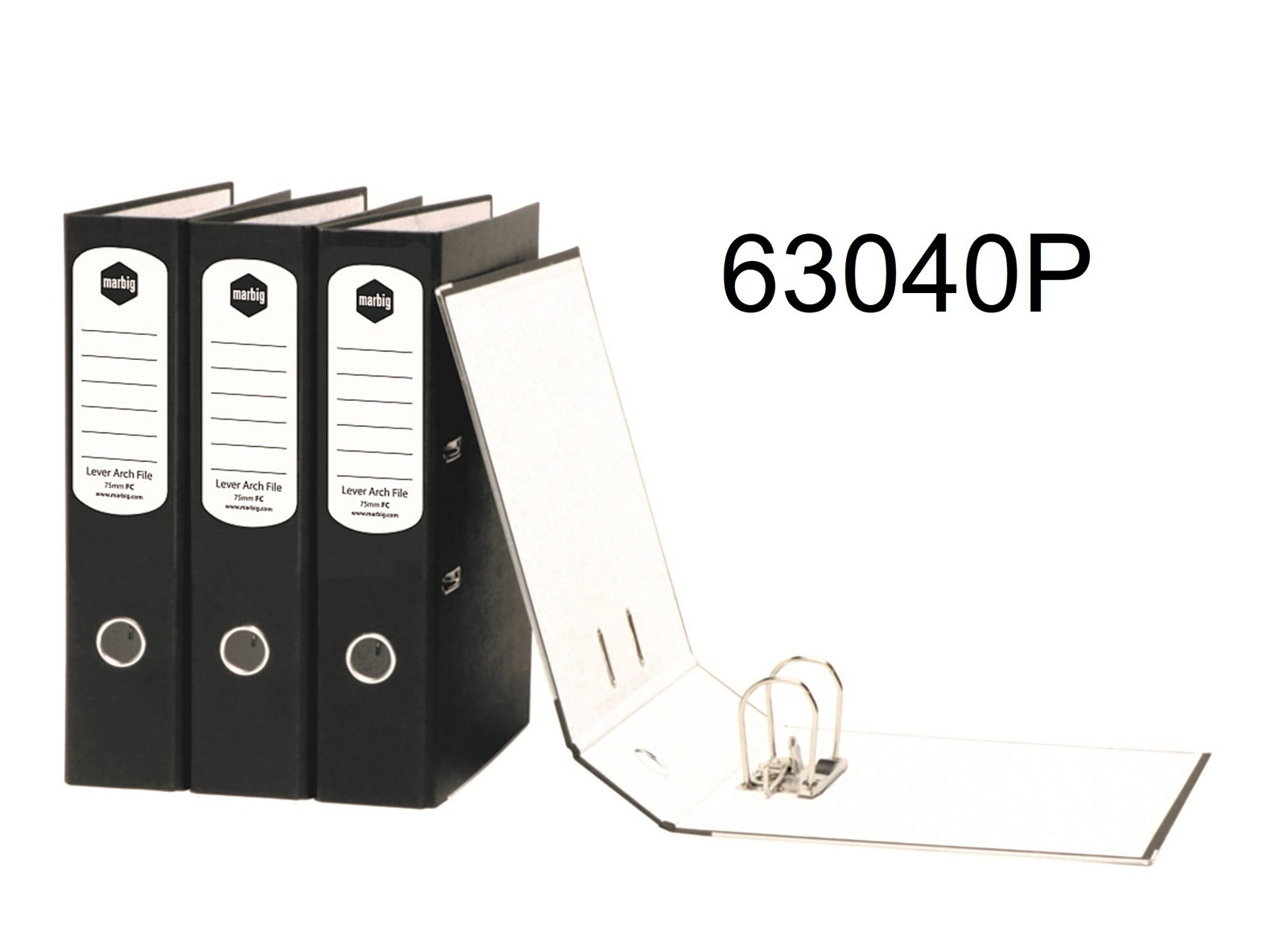Lever Arch File - 25mm - A4 - Black