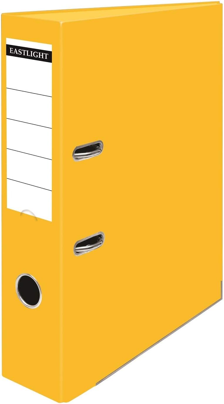 Lever Arch File - 80mm - A4 - Yellow