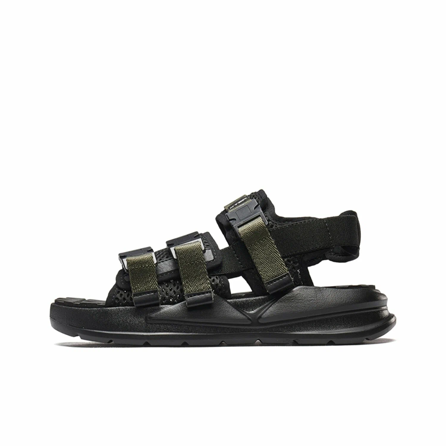 Light Black Beach Sandals