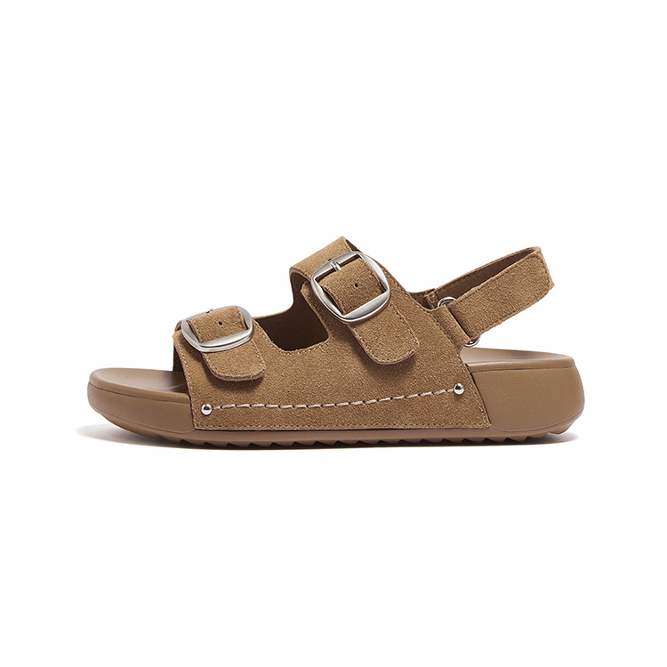Light Camel Beach Sandals