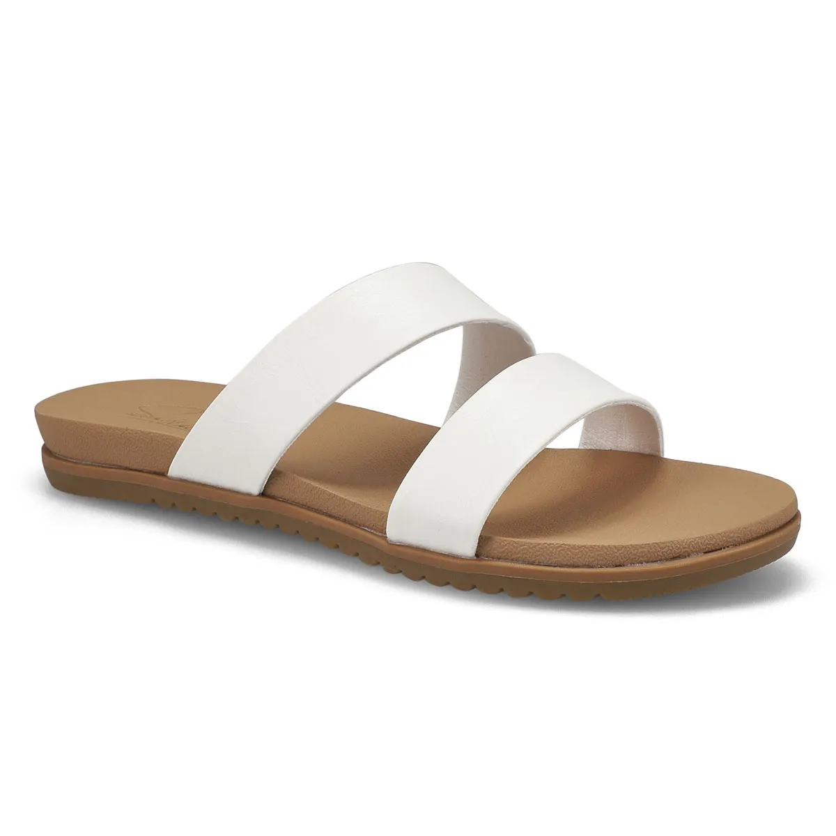 Light Grey Slide Sandals