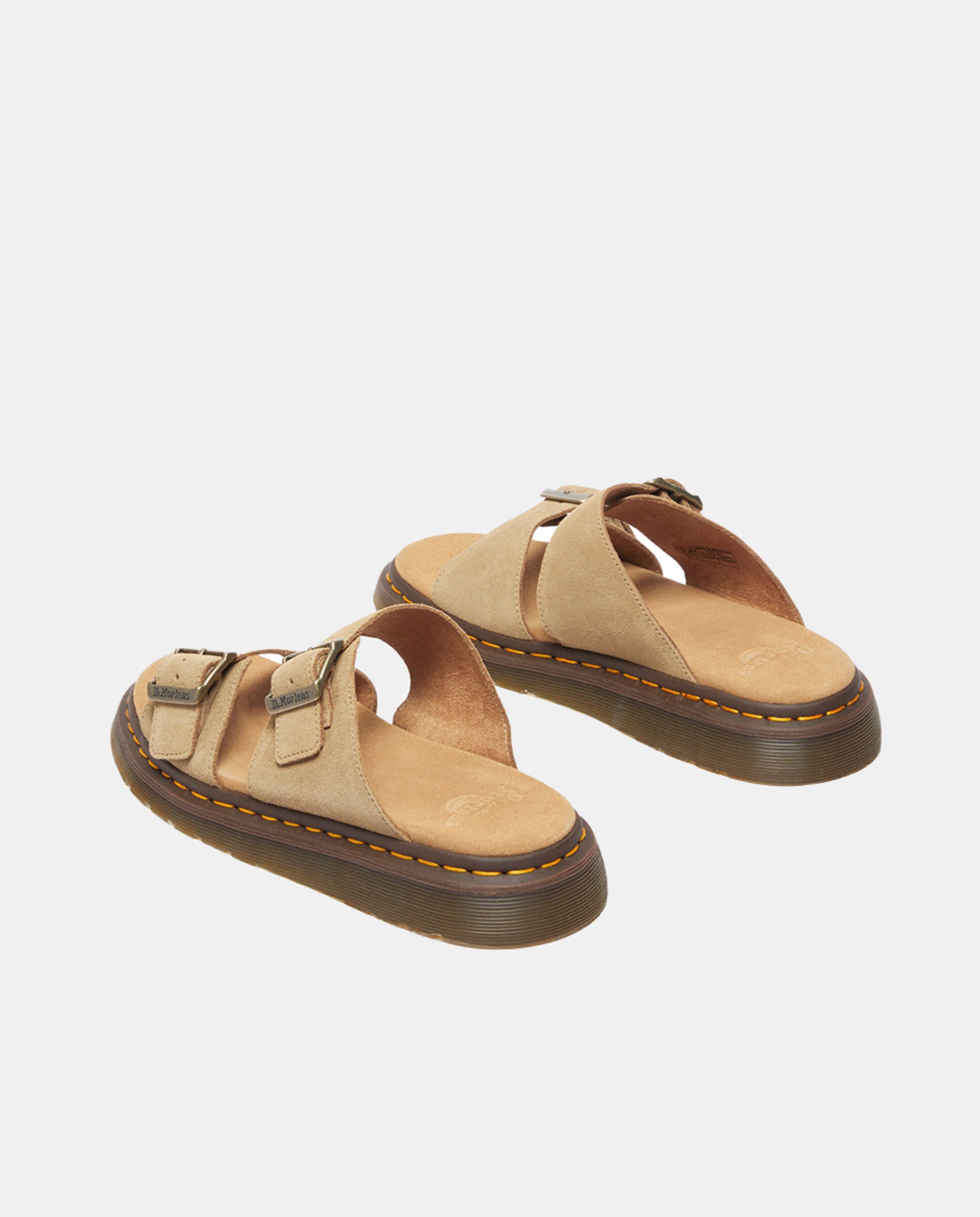 Light Tan Slide Sandals