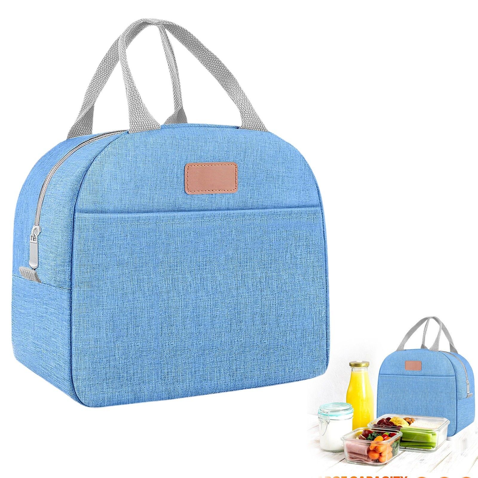 Lunch Bag - Insulated - Blue