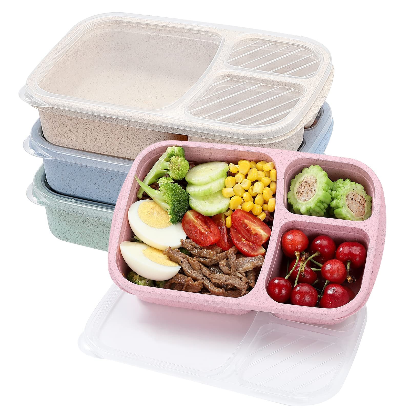 Lunch Box - Plastic - Green