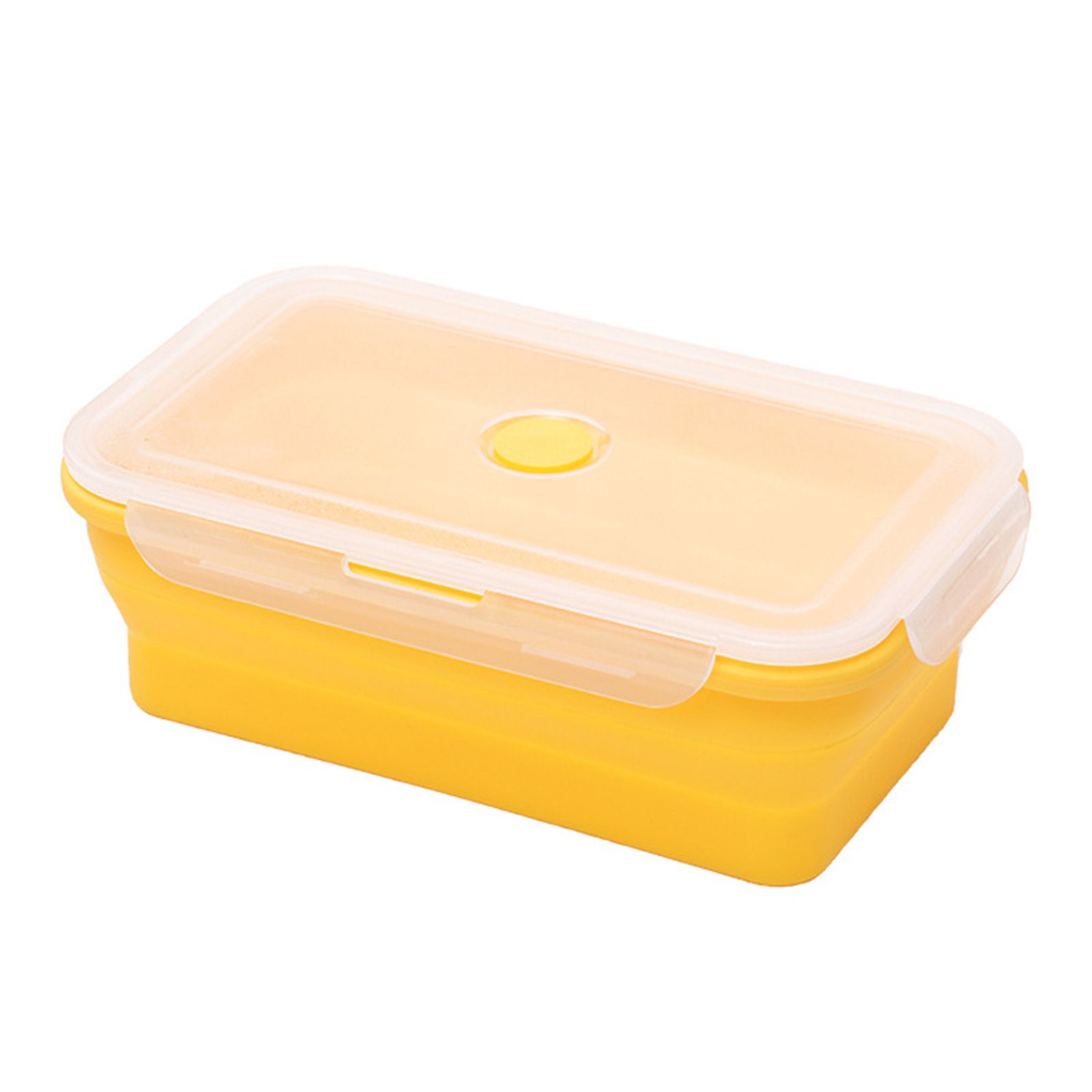 Lunch Box - Plastic - Yellow