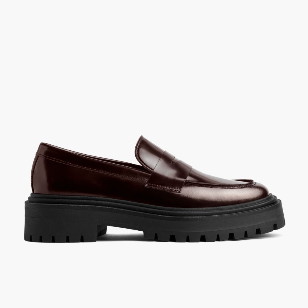 Luxe Burgundy Loafers