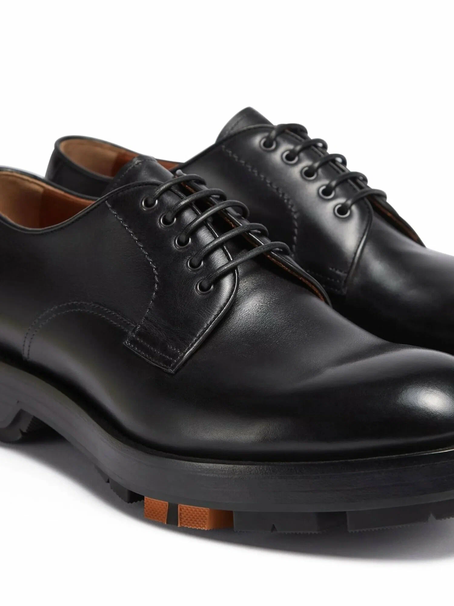 Luxe Charcoal Derby Shoes