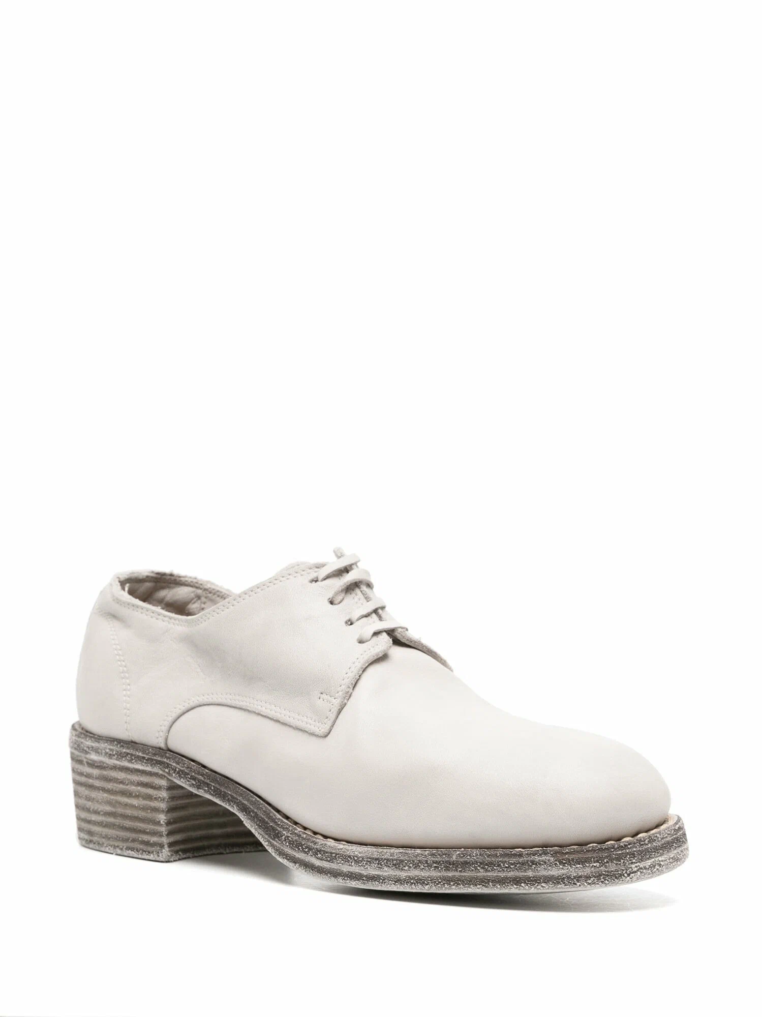 Luxe Grey Derby Shoes