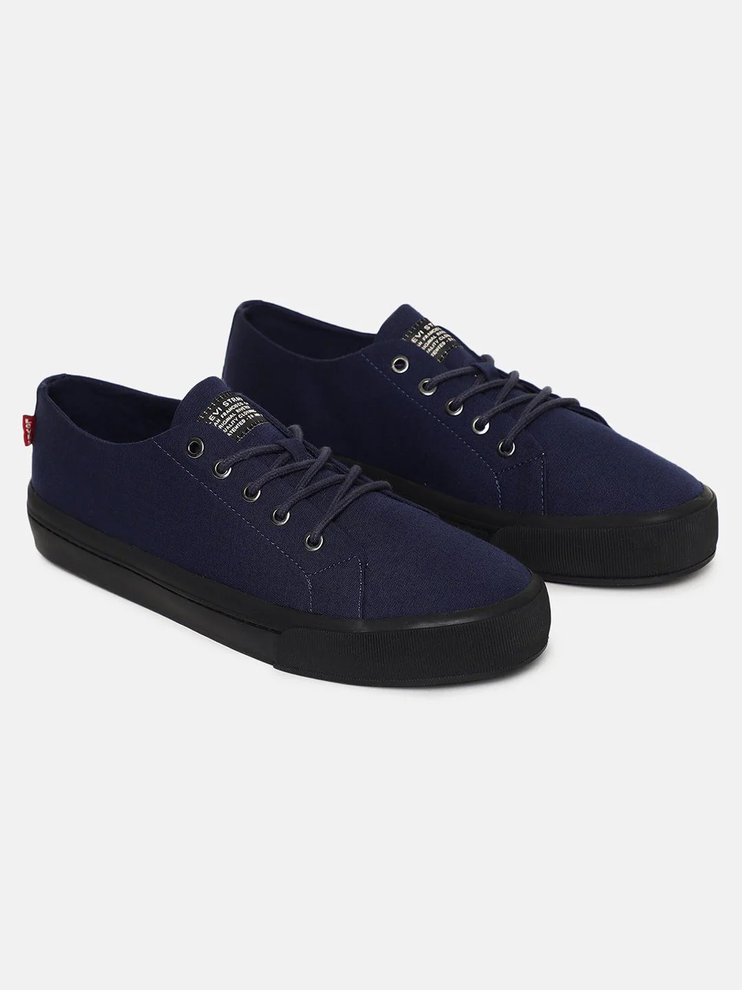 Luxe Navy Blue Oxford Shoes