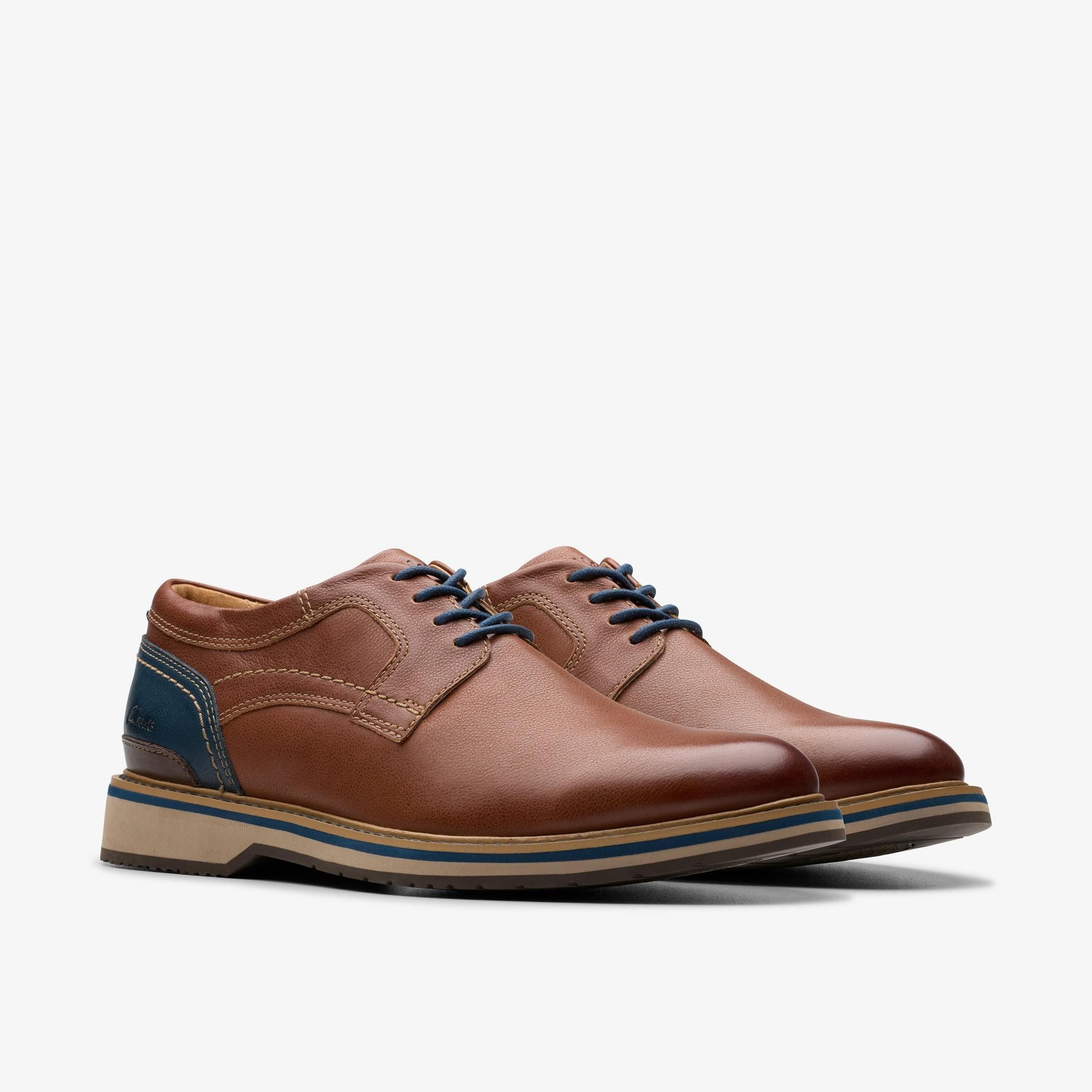 Luxe Tan Oxford Shoes