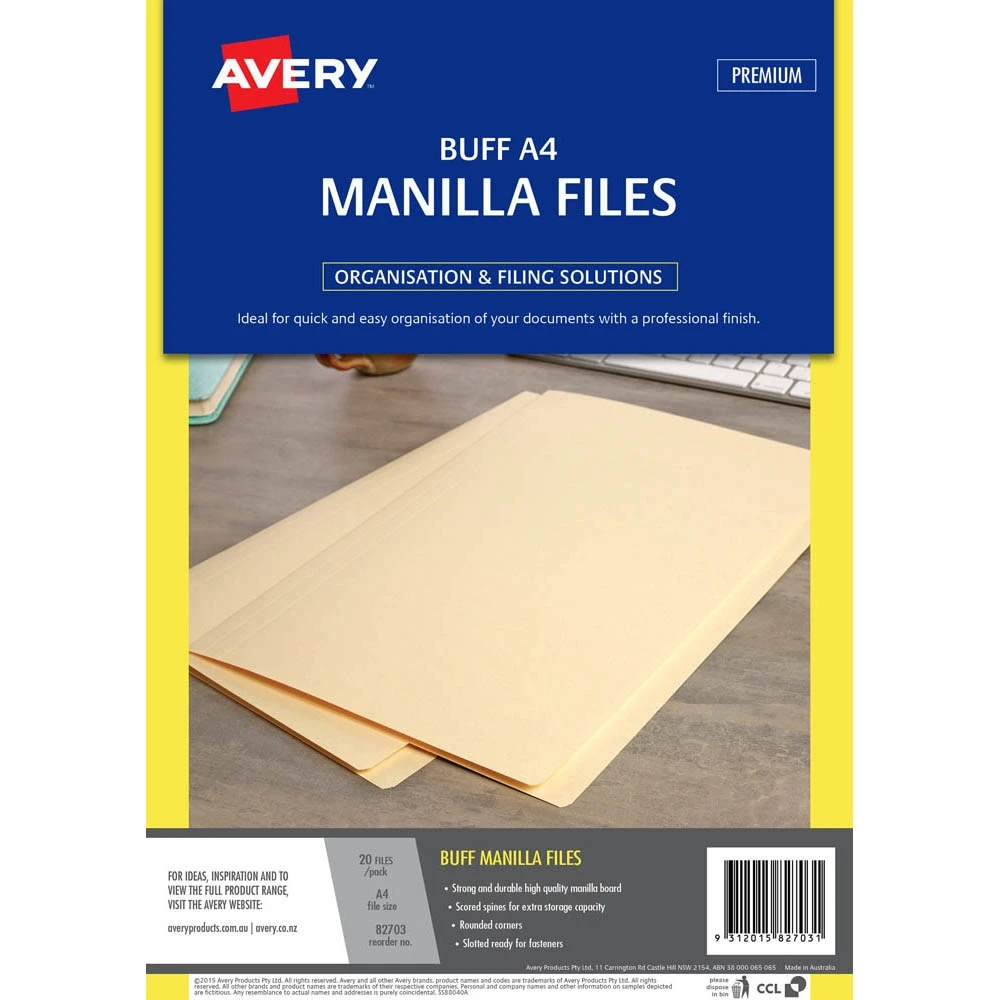 Manila Folder - A4 - 50 Pack