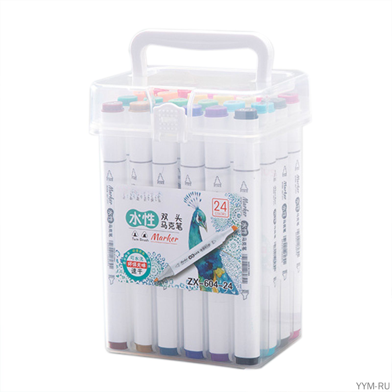 Marker Set - 24 Colors - Washable