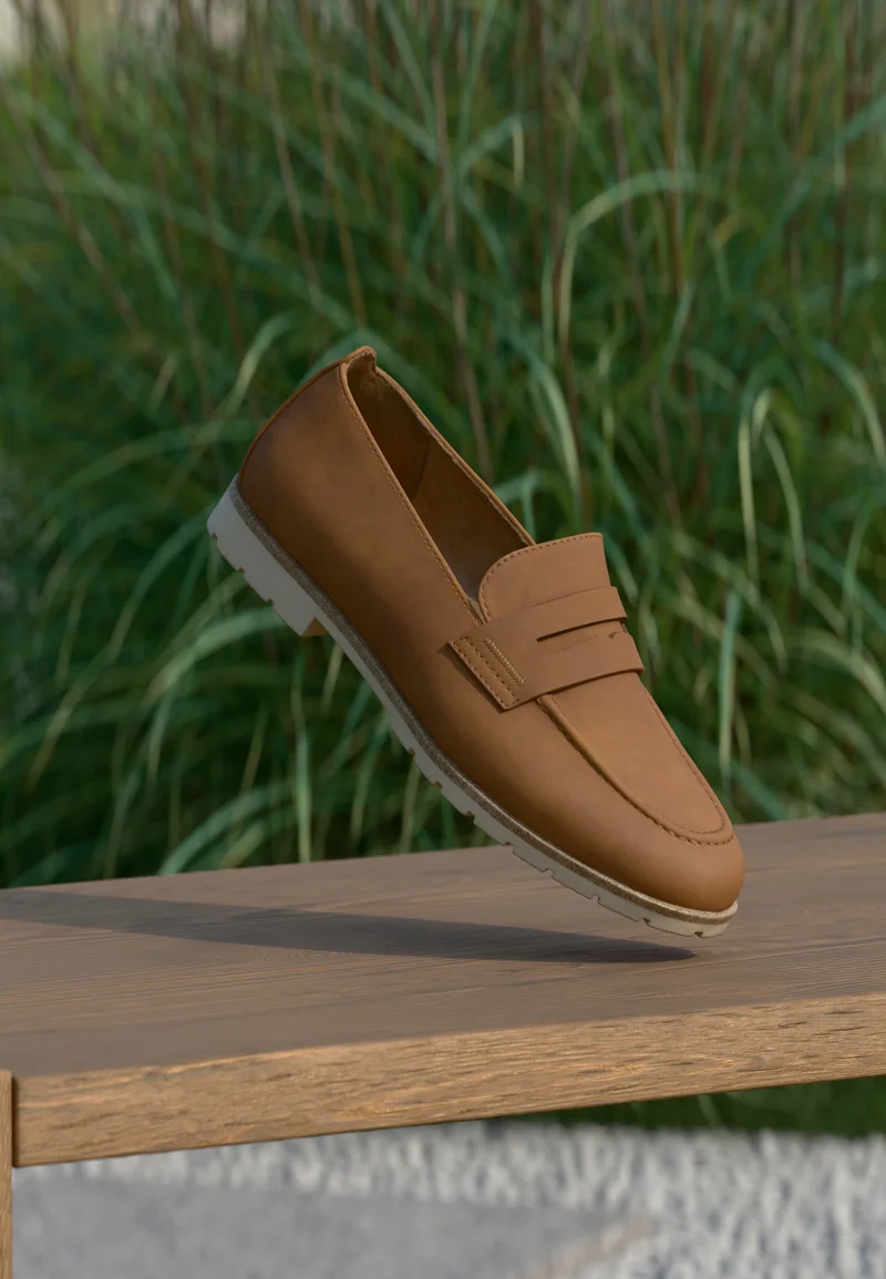 Max Cognac Fit Shoes