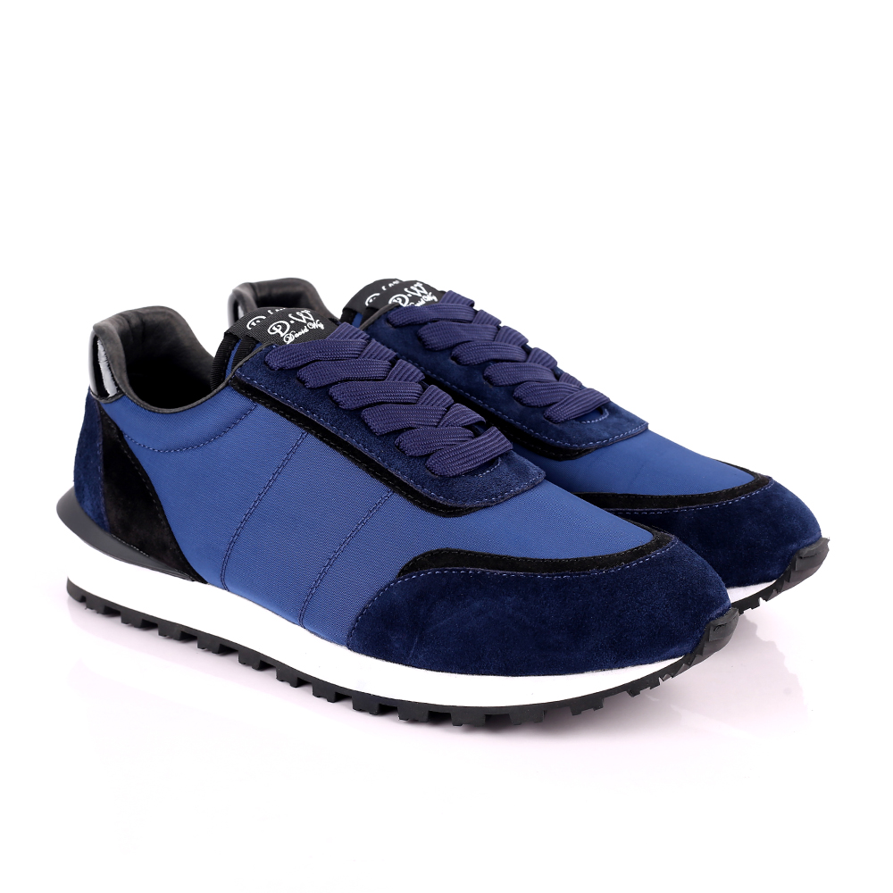 Max Navy Blue Trainers