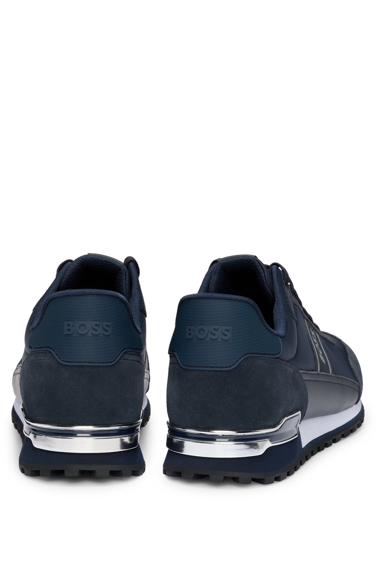 Max Navy Blue Trainers
