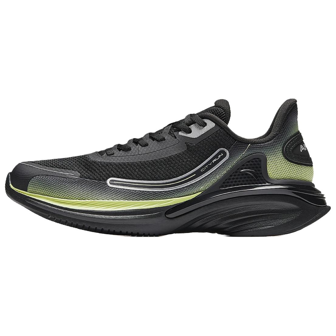 Modern Black Running Shoes