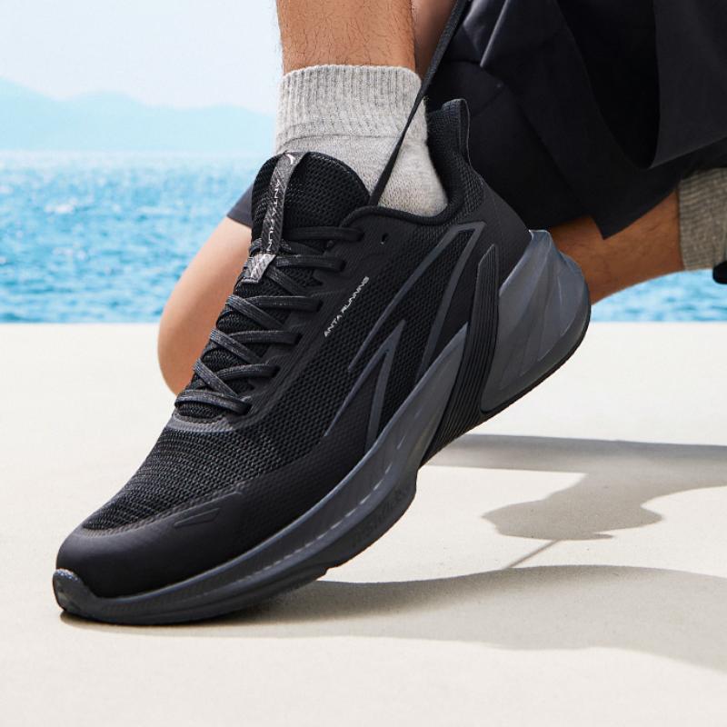 Modern Black Running Shoes