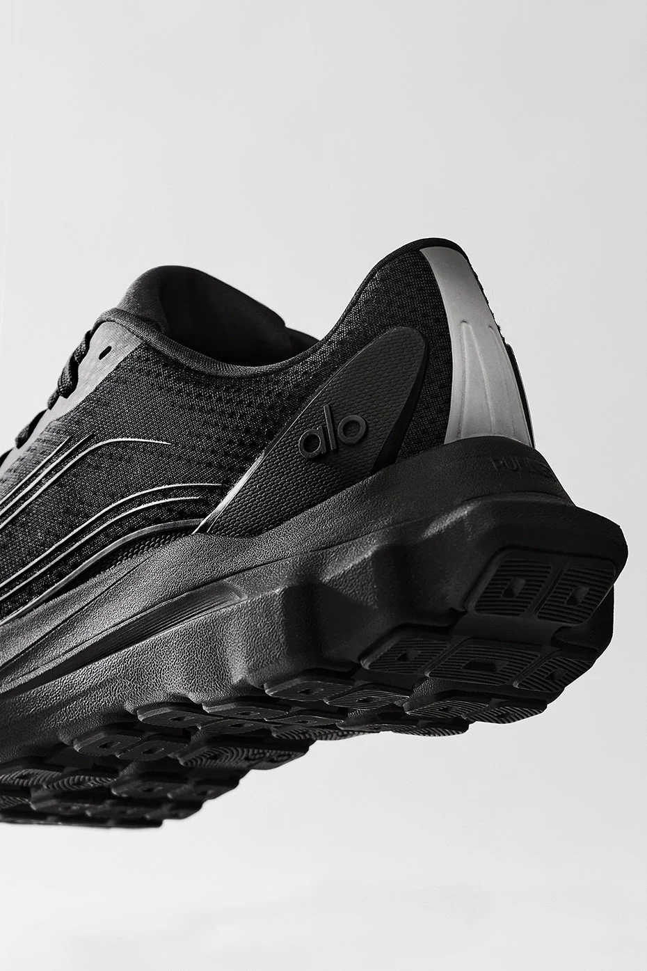 Modern Black Running Shoes