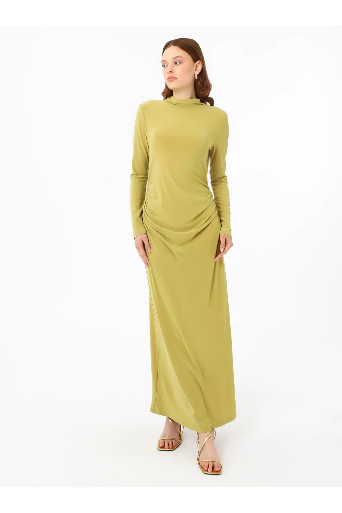 Modest Dress - Green