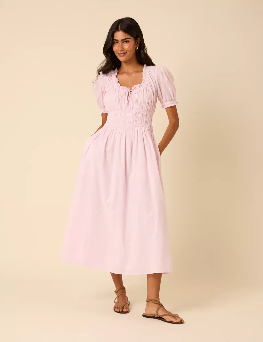 Modest Dress - Pink