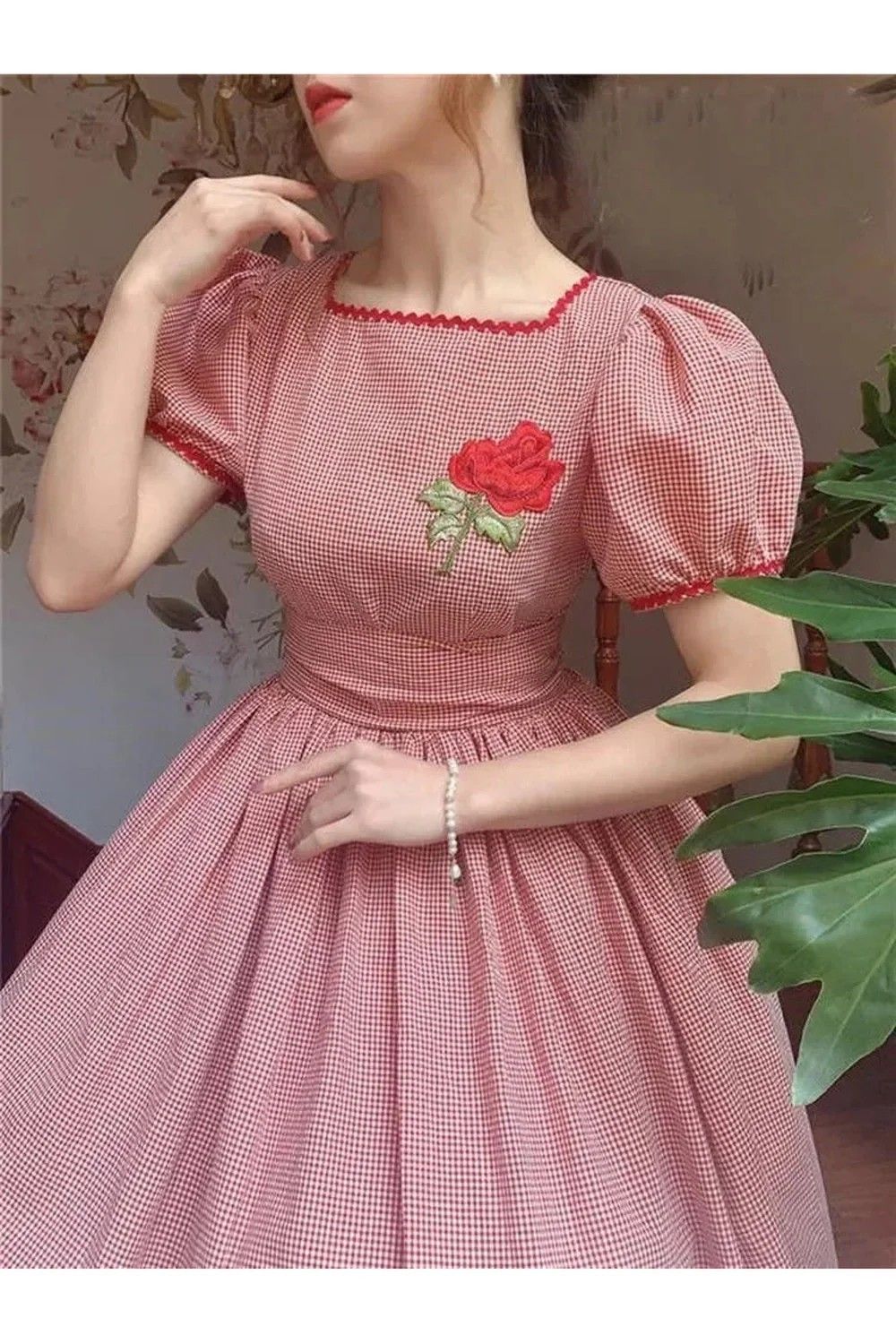 Modest Fashion Dress - Pink