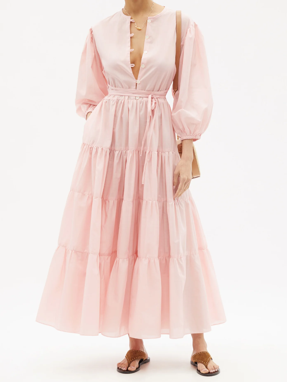 Modest Fashion Dress - Pink