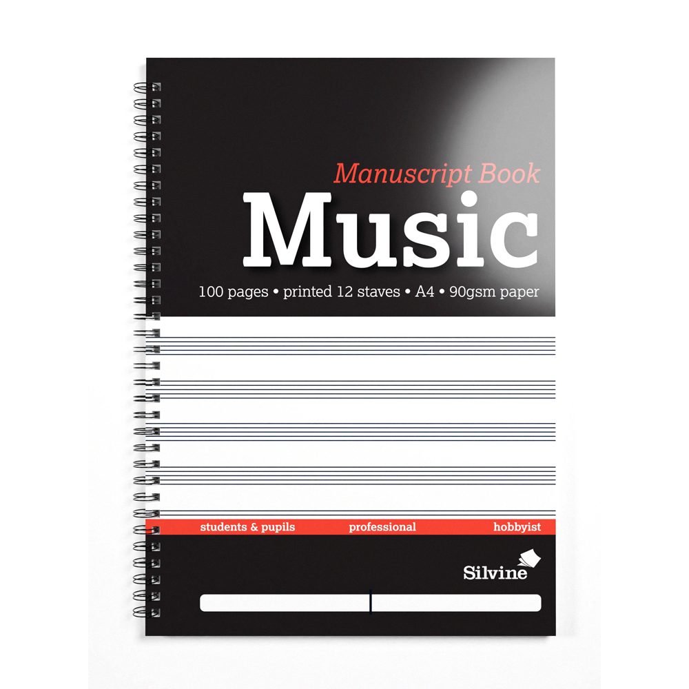 Music Manuscript Paper - A4 - 100 Pages