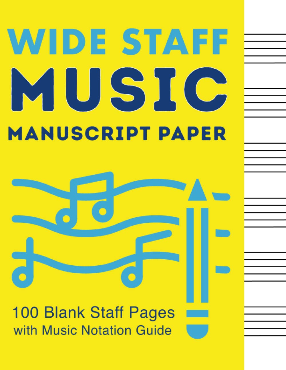 Music Manuscript Paper - B4 - 100 Pages