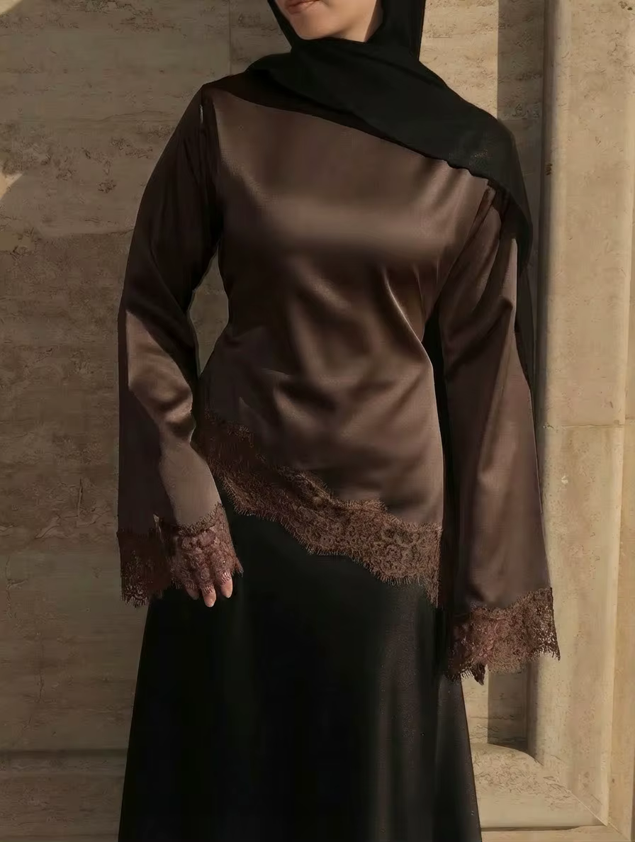 Muslim Blouse - Brown