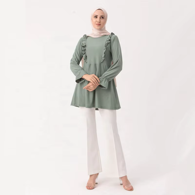 Muslim Blouse - Brown