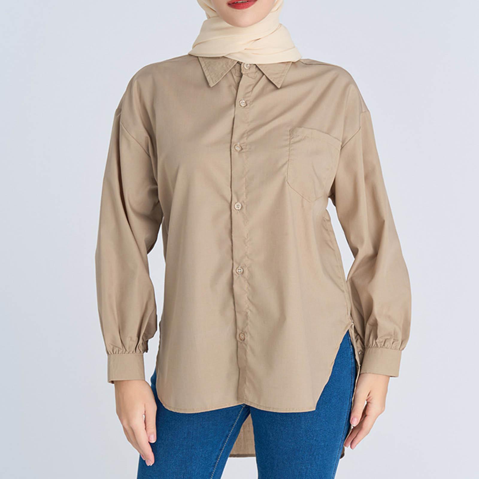 Muslim Blouse - Brown